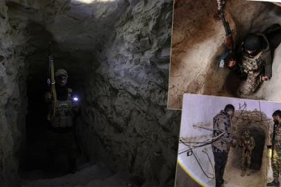 Ayn İsa'daki YPG tünelleri ortaya çıktı