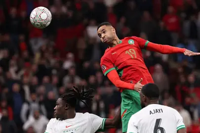 En-Nesyri, Osimhen'i üzdü! Fas, Nijerya'yı eleyerek finale yükseldi!