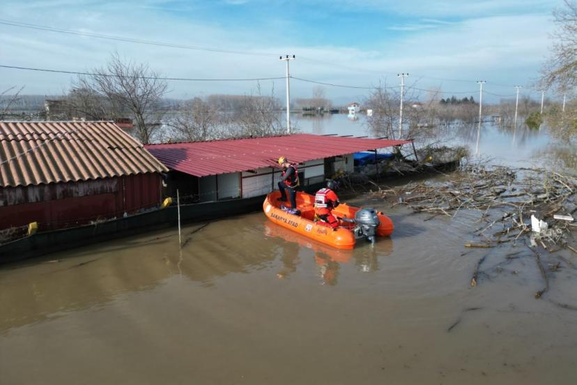 AFAD: Taşkın müdahalesinde 539 personel ve 157 araç görev aldı