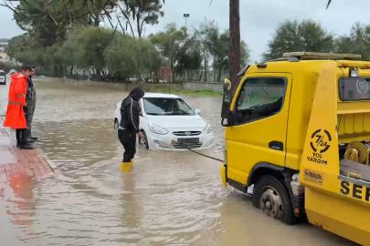 Antalya'da debisi yükselen derelerde taşkın riski oluştu, meteoroloji sel uyarısı yaptı