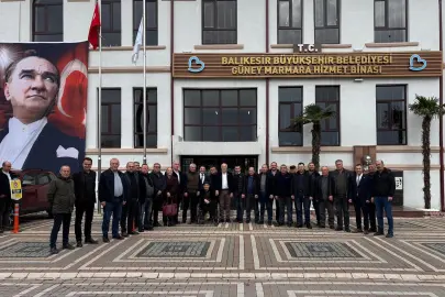 Balıkesir Büyükşehir Bandırmalı muhtarları ağırladı