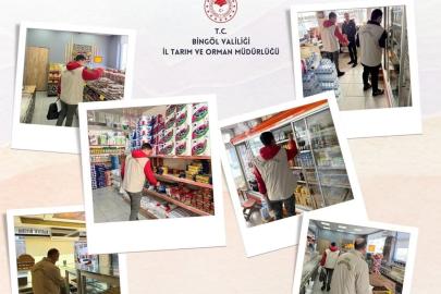 Bingöl’de Ramazan ayı gıda denetimleri sürüyor