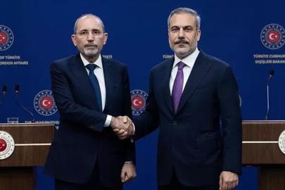 Dışişleri Bakanı Hakan Fidan, Ürdün Dışişleri Bakanı es-Safedi ile görüştü