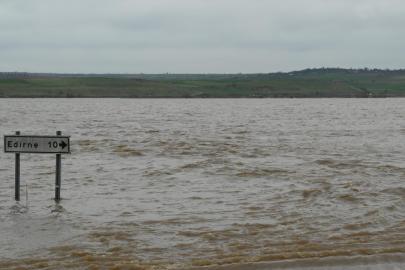 Edirne'de nehir debileri kritik eşikte