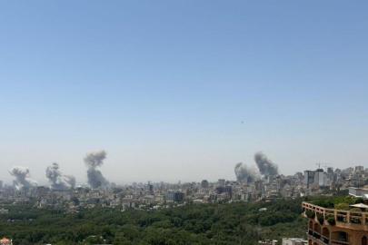 İran'ın başkenti Tahranda peş peşe patlama sesleri duyuldu