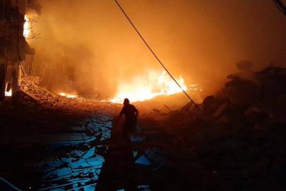 İşgal reminin Gazze’ye hava saldırılarında 4 Filistinli şehid oldu