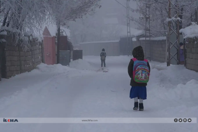 Kar yağışı nedeniyle Ağrı'da eğitime ara verildi!