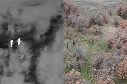 Uşak’ta yasa dışı avcılığa termal drone ile müdahale
