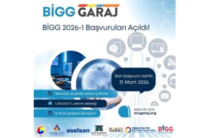 BİGG GARAJ programı ile girişimcilere 1,35 milyon lira destek fırsatı