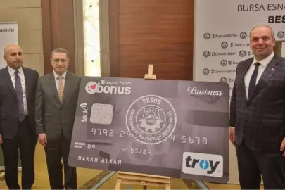 Bursa'da Mudanya esnafına Oda aidatı desteği