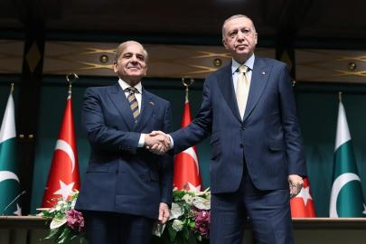 Cumhurbaşkanı Erdoğan Pakistan Başbakanı Şerif ile görüştü