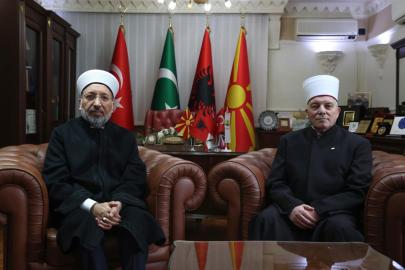 Diyanet İşleri Başkanı Arpaguş, Makedonya’da