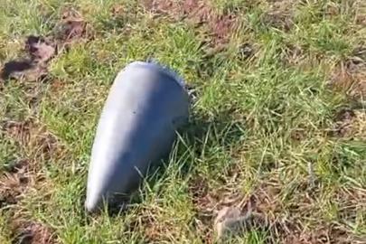 Diyarbakır kırsalına füze başlığı düştü