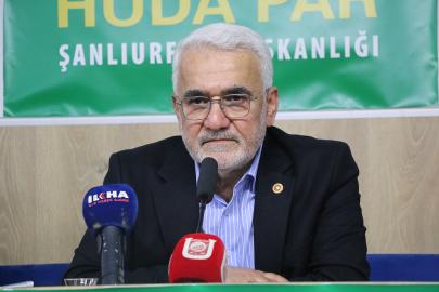 HÜDA PAR Genel Başkanı Yapıcıoğlu: İslam âlemi birlik içinde hareket etmeli