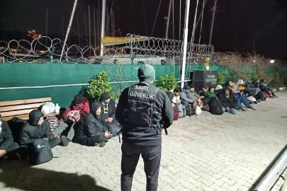 İzmir’de 28 düzensiz göçmen yakalandı