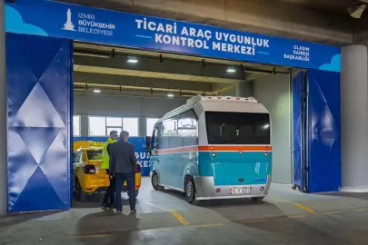 İzmir’de ticari araçlar bu merkezden deteyalı denertleniyor