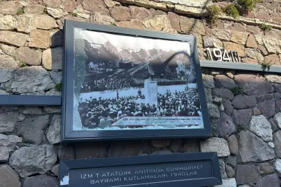 İzmit'te Atatürk rölyefine zarar verenler için harekete geçildi!