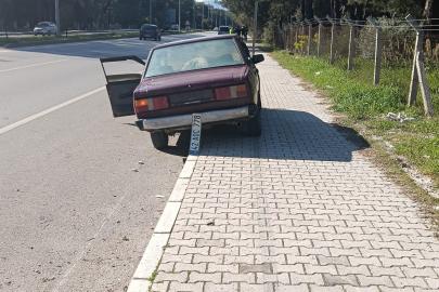 Kaza yapan araçta uyuşturucu madde bulundu