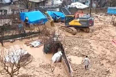 Şırnak’ta sel ve heyelan: Evler zarar gördü, çok sayıda hayvan telef oldu