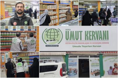 Umut Kervan'ından bayram öncesi ihtiyaç sahiplerine gıda ve kıyafet yardımı