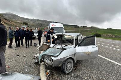 Adıyaman'da trafik kazası: Bir yaralı