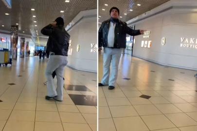 Arkadan gelen sesi duyan Ajdar küplere bindi