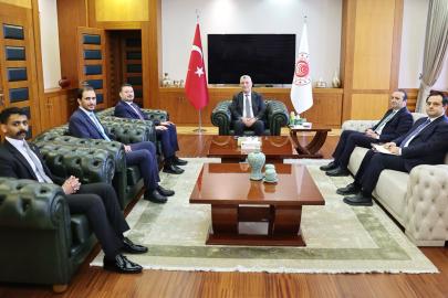 Bakan Bolat, Suudi Arabistan Büyükelçisi Abualnasr ile görüştü