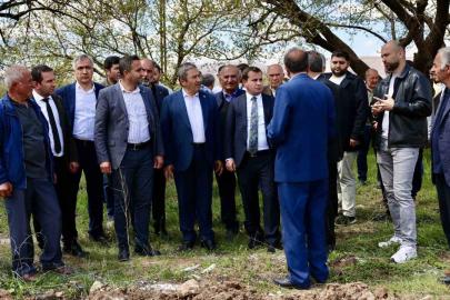 Esenbey’de 45 mahalleye hizmet verecek sağlık ocağında ilk kazma vuruldu