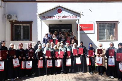 Gaziantep'te 62 hafıza belgeleri takdim edildi