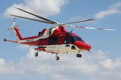 GÖKBEY hava ambulansı oluyor