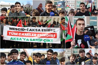 İmam hatip öğrencilerinden siyonistlerin idam kararlarına tepki: Karşı çıkmazsak bu durum devam edecek