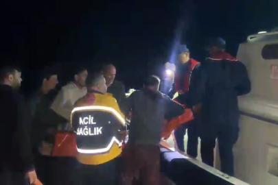 Kaleköy’de rahatsızlanan kişi Sahil Güvenlik botuyla tahliye edildi
