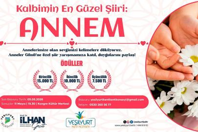 Malatya'da "Kalbimin En Güzel Şiiri: Annem" şiir yarışması düzenlenecek
