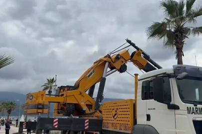 Marmaris'te vincin kırılan kaldırma kolu üzerine düşen işçi öldü; 2 gözaltı