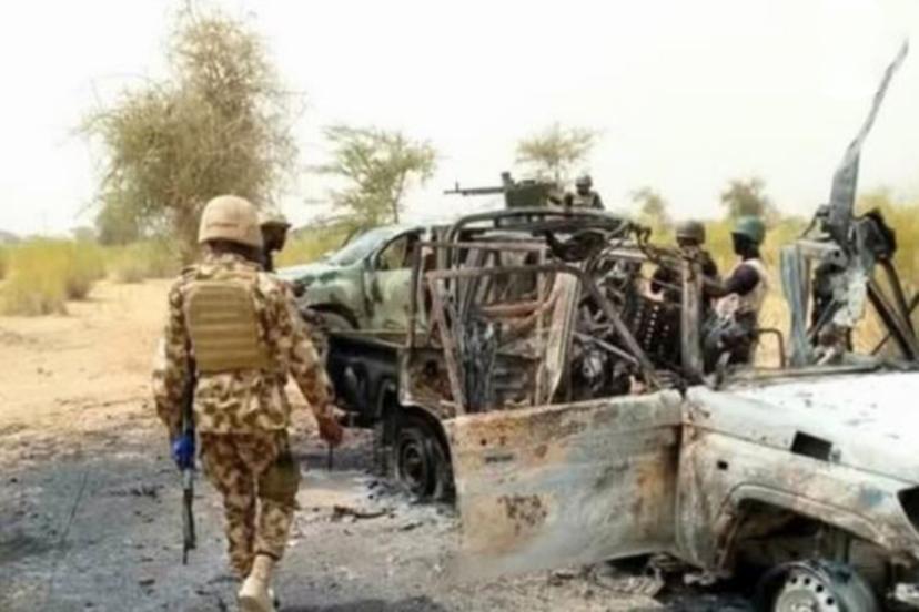 Nijerya'da yola tuzaklanan patlayıcının infilak etmesi sonucu 7 asker öldü
