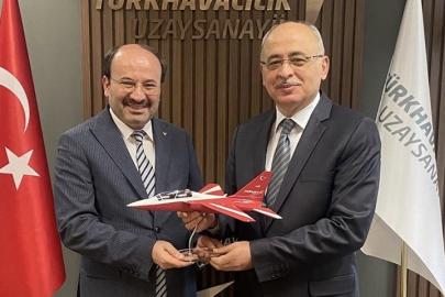 Rektör Çakmak’tan TUSAŞ’a ziyaret