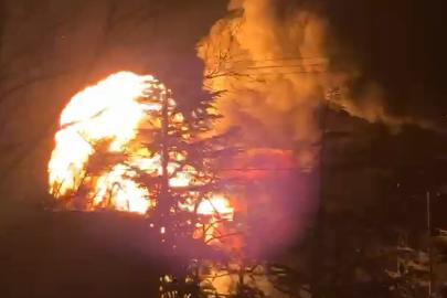 Trafo yangını söndürüldü