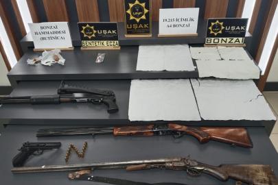 Uşak’ta uyuşturucu operasyonu: 3 şüpheli tutuklandı