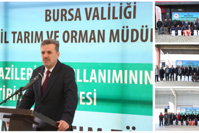 Bursa’da atıl araziler yem üretimine kazandırılıyor