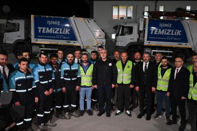 Çalışma ve Sosyal Güvenlik Bakanı Işıkhan, 1 Mayıs'ı işçilerle karşıladı