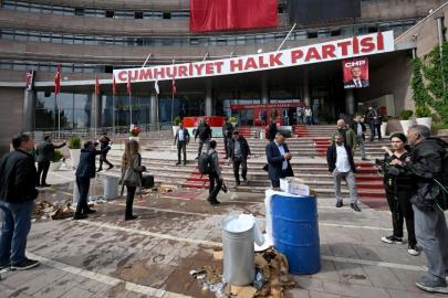 CHP Genel Merkezi'ndeki tahliye sırasında ve sonrasında yaşananlara ilişkin soruşturma