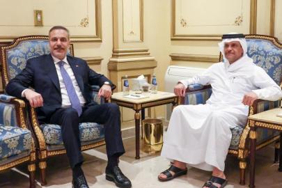 Dışişleri Bakanı Fidan, Doha ziyaretinde Katar Başbakan Yardımcısı Al Sani ile görüştü