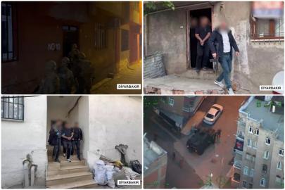 Diyarbakır merkezli 23 ilde "Torbacı" operasyonu: 334 Adrese eş zamanlı baskın