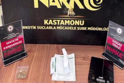 Kastamonu’da iki ayrı narkotik operasyonu: 3 gözaltı