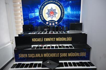 Kocaeli merkezli 29 ilde dolandırıcılık operasyonu: 76 şüpheli yakalandı