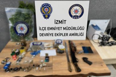 Kocaeli’de uyuşturucu operasyonu