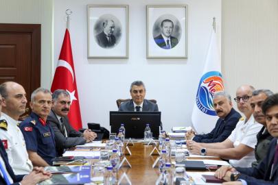 Mersin’de orman yangınlarıyla mücadele komisyonu toplandı