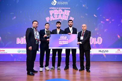 OSTİMTECH Ar-Ge İnovasyon Proje Pazarı’nda genç girişimciler projeleriyle yarıştı