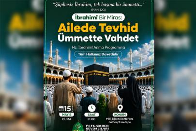 Şanlıurfa’da Hazreti İbrahim’i anma programı düzenlenecek