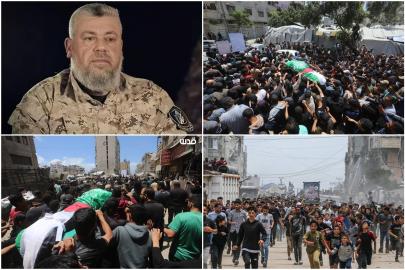 Şehit İzzeddin İzzeddin el-Haddad dualarla defnedildi